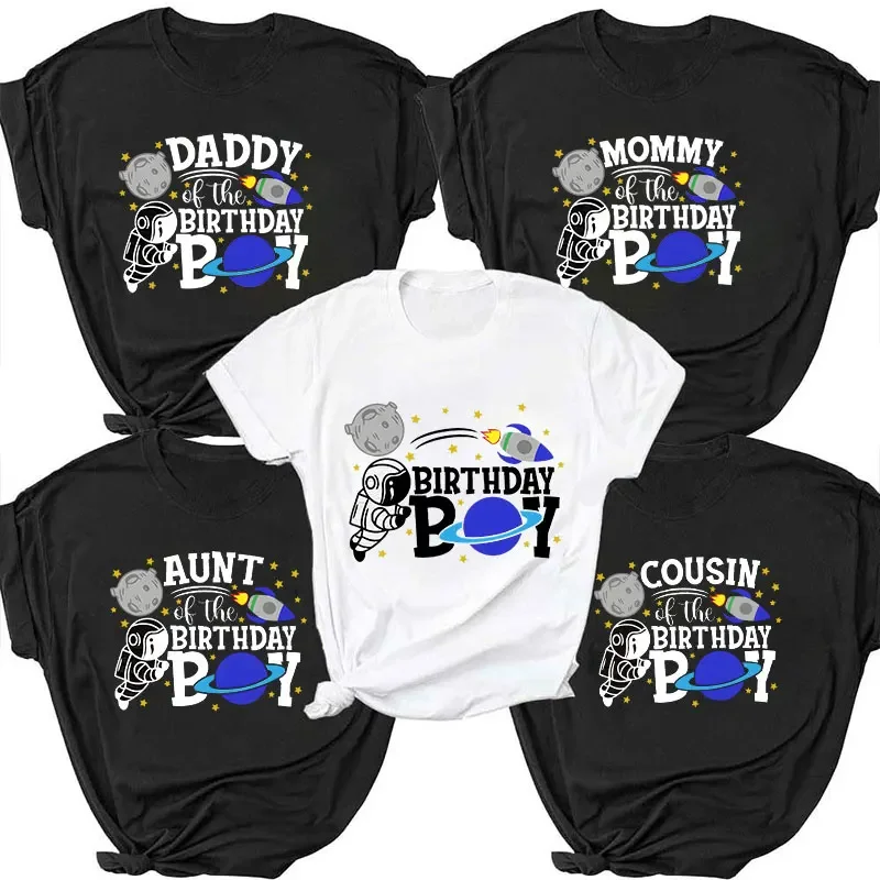 

Themed Birthday Boy Party T-shirt Fashion Graphic cotton Tops Casual Harajuku Streetwear Unisex Kids Tee