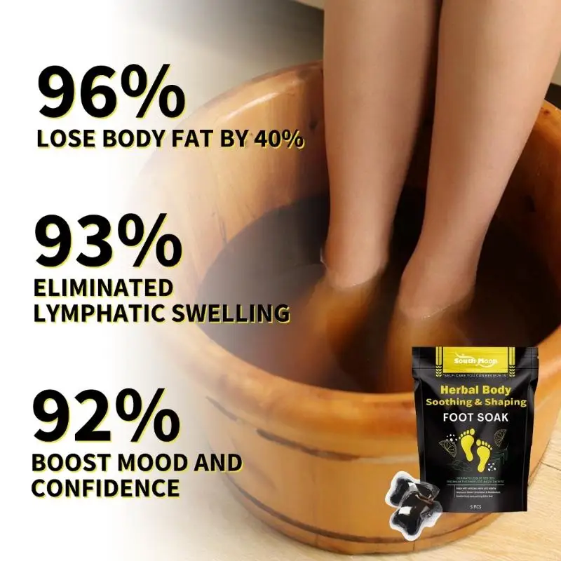 U2JD Cleansing Foot Soak Beads Moisturize Foot Skin Massage Relax Herbal