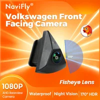 Caméra frontale avec emblème VW, 1080P, pour VW Golf 4 5 6 7 MK4 MK5 MK6 MK7 Passat B6 B8 CC Polo 6R T4 T5 Tiguan Touran 1