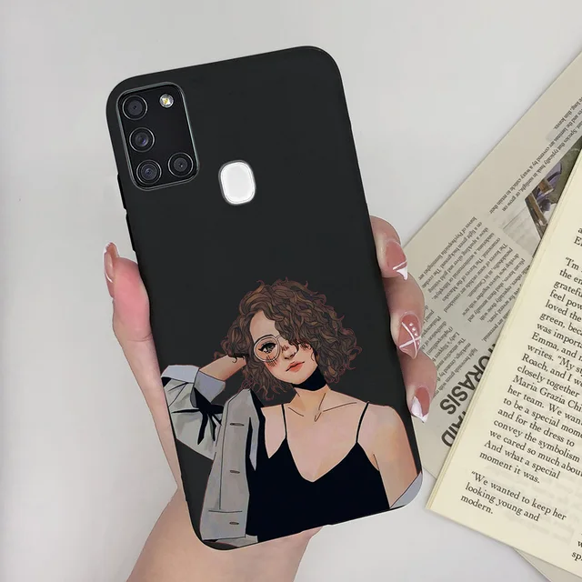 Back Cover Phone Covers At Amazon Amazon Samsung A21s Book Cover