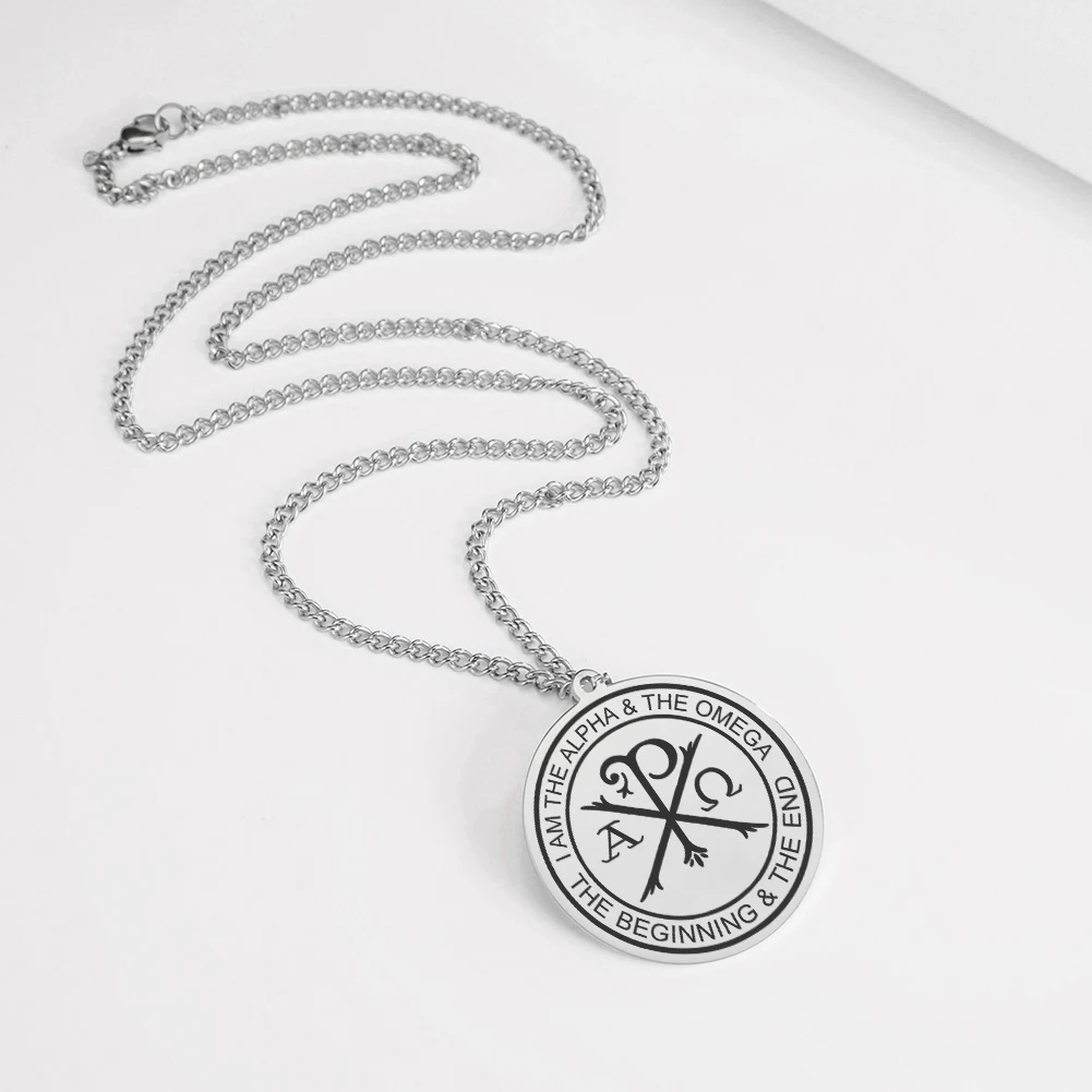 Chi Rho Christogram Necklace 5