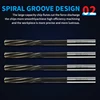 HSS Machining Tool Spiral Flute Reamer Cobalt Cutting H7 Straight Shank Diameter 2mm-16mm for Metal Steel Aluminum Hole Drill 4