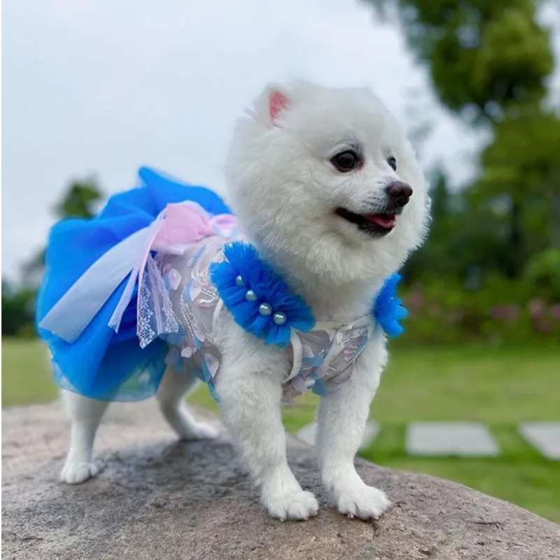 

Puppy Clothes Summer Pet clothing Small Dog Dress Skirt Tutu Chihuahua Yorkie Pomeranian Maltese Bichon Poodle Schnauzer Costume