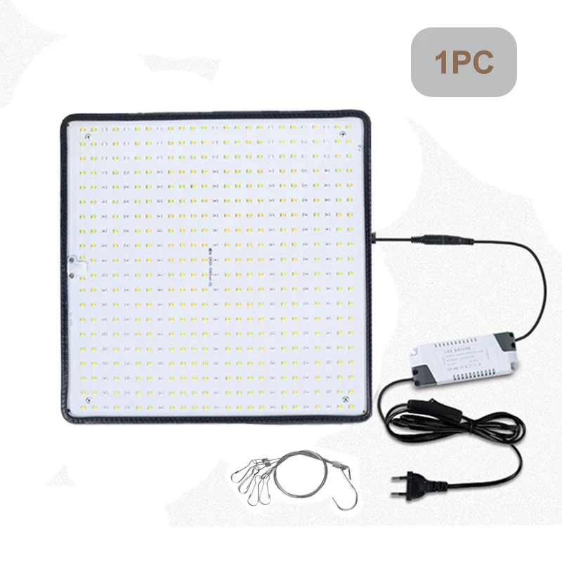 Full Spectrum LED Grow Light for Indoor Plants - 1200W Quantum Board Lamp