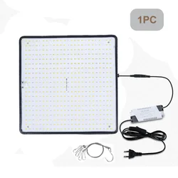 Full Spectrum LED Grow Light for Indoor Plants - 1200W Quantum Board Lamp (500 LED - With Switch)