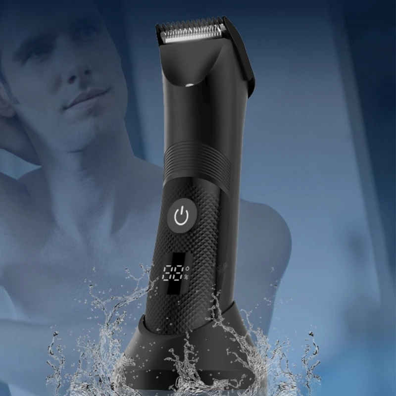 Электрический триммер с шариками, интимная бритва для мужчин ...