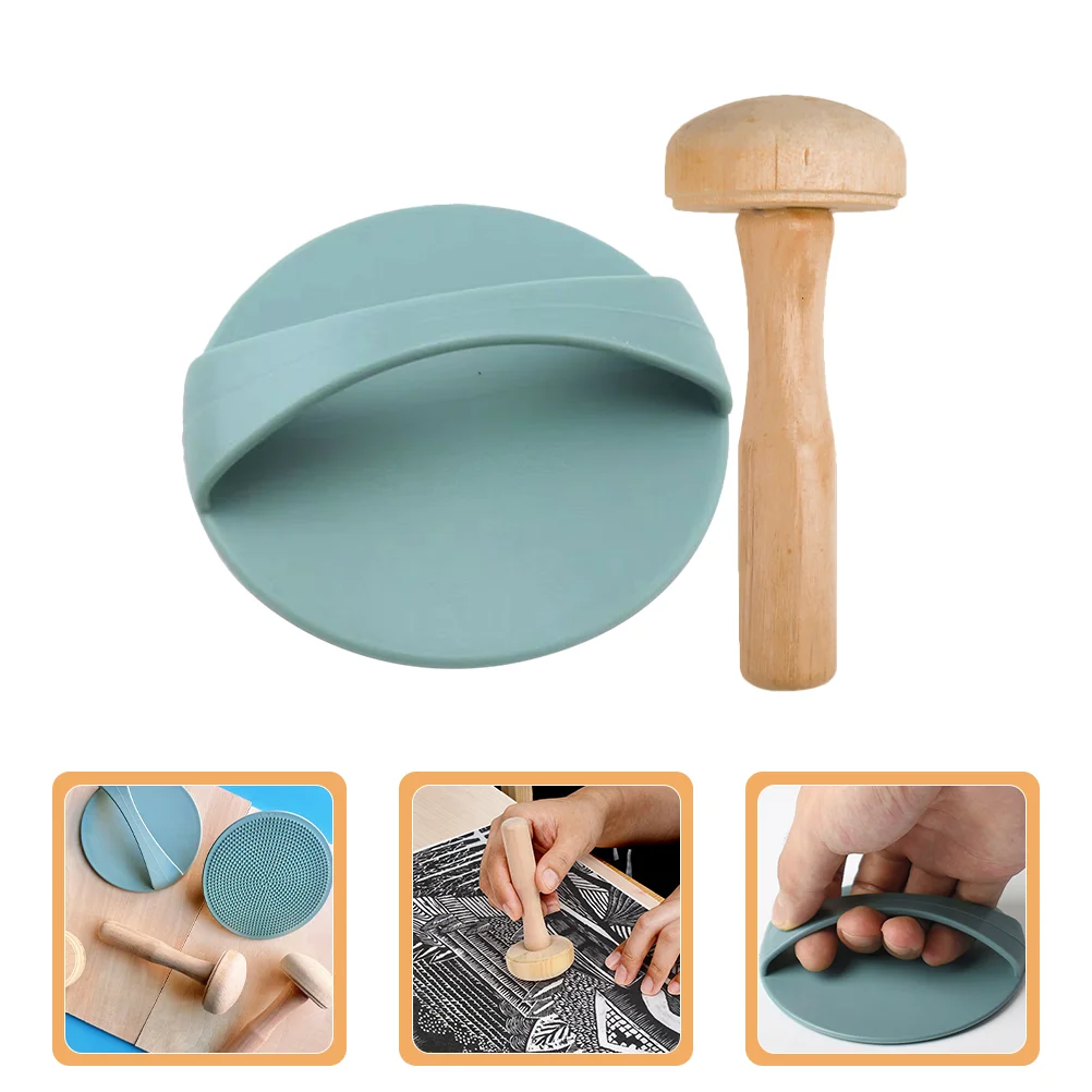 

Печатный блок печать Baren бумага печать чернильный ролик пластиковый Штамповка Печать Baren Diy художественное ремесло Печатный инструмент