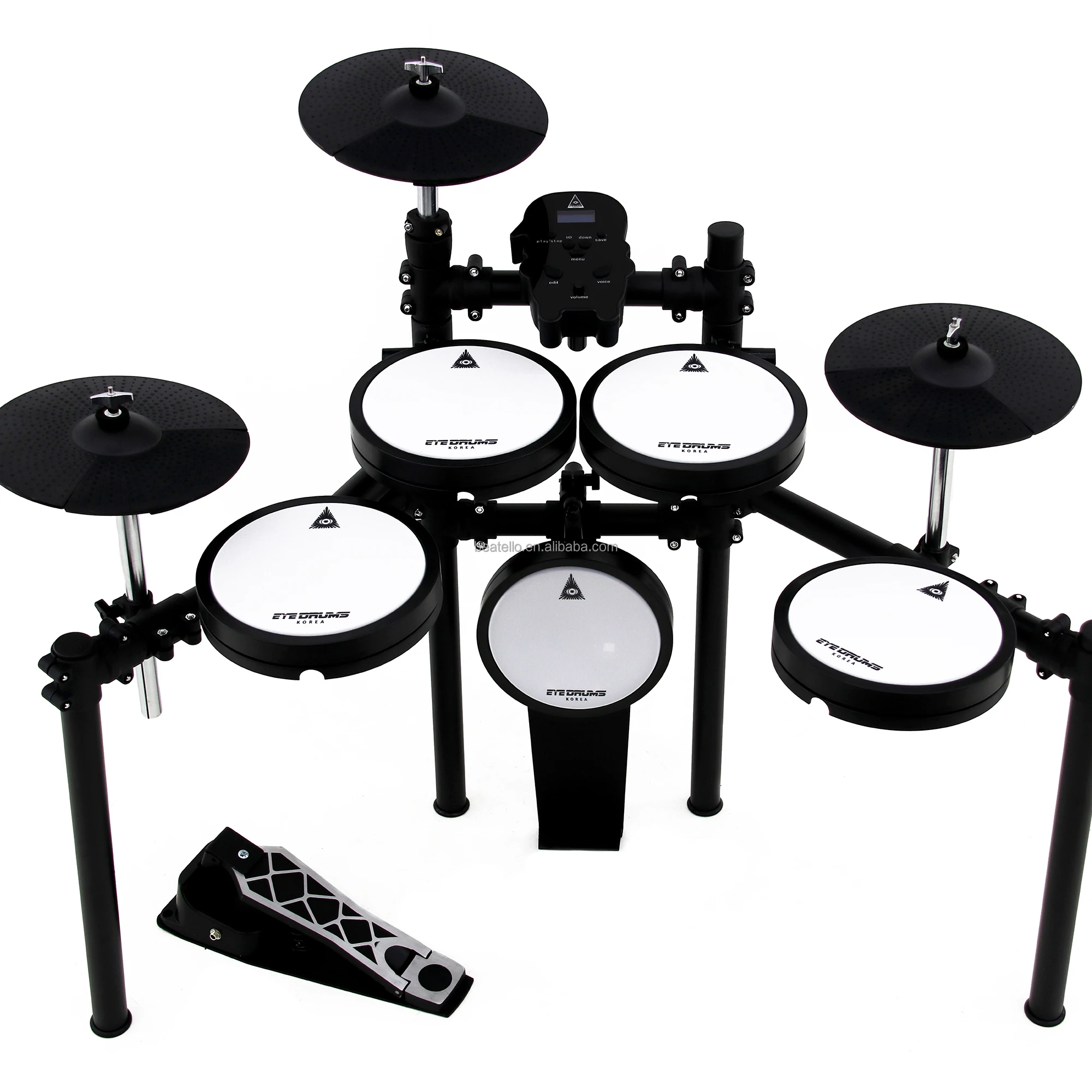 EYE E2X Percussion Instruments Musical Electric Drum Set Professional Pad Electronic Electric Drum Pad Kit Set Full