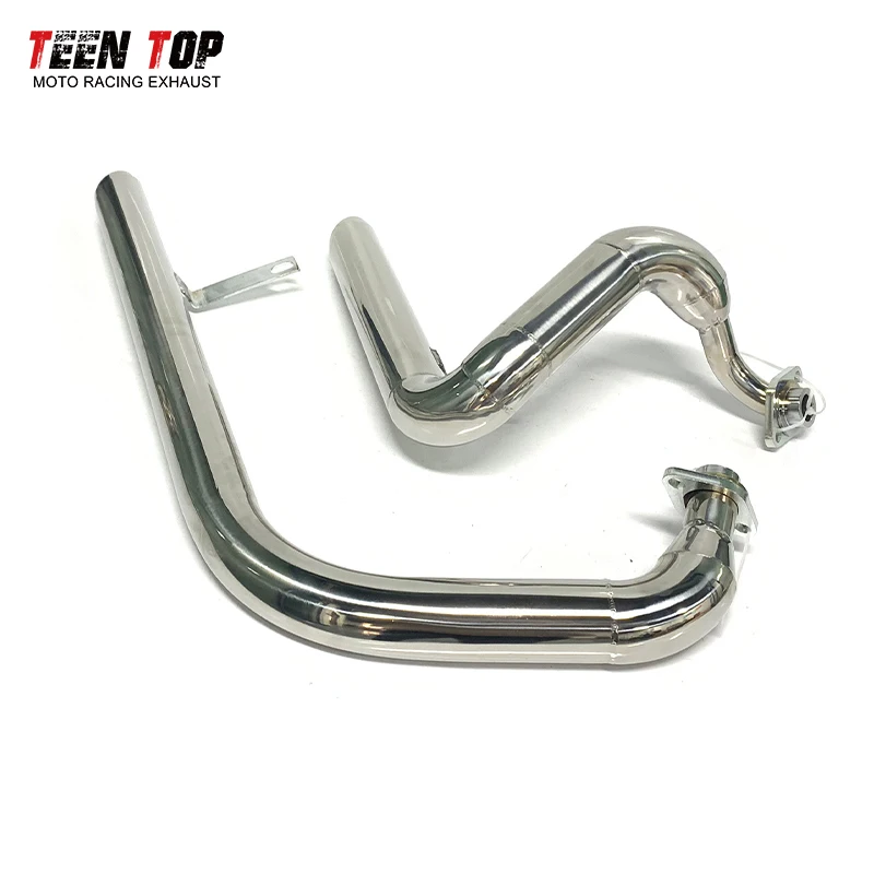 Exhaust System Pipe For Yamaha Virago 250 XV250 XV 125 XV 250 Exhaust Front Pipe XV125 Motorcycle Full
