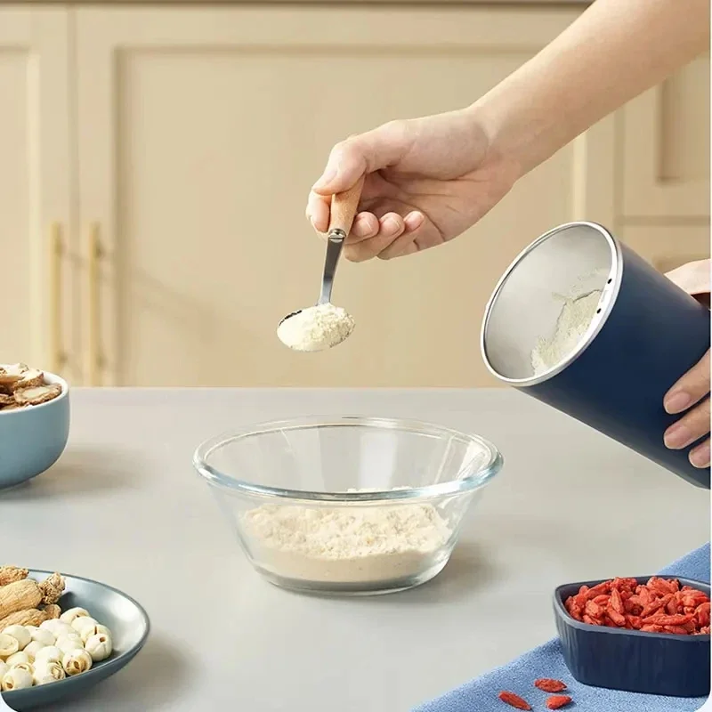 2024 New Small Electric Grinding Machine Grain Grinder Coffee Grinder Stainless Steel Nuts Beans Grains Mill Herbs  for kitchen 4
