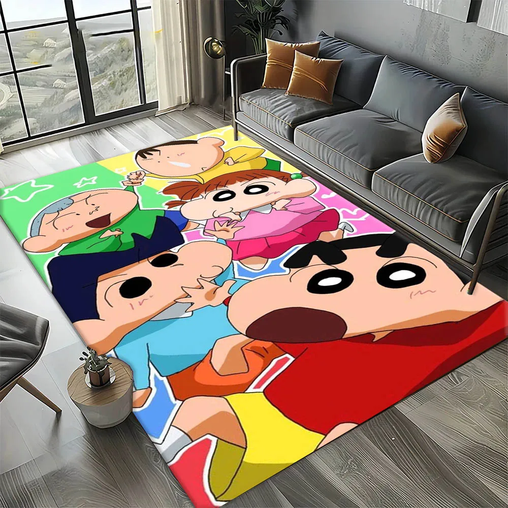 Tappeto 3D C-Crayon Shin-Chan, Cartone Animato Carino, per Arredamento Casa, Cucina, Regalo per Bambini, Tappetino Antiscivolo - immagine 2