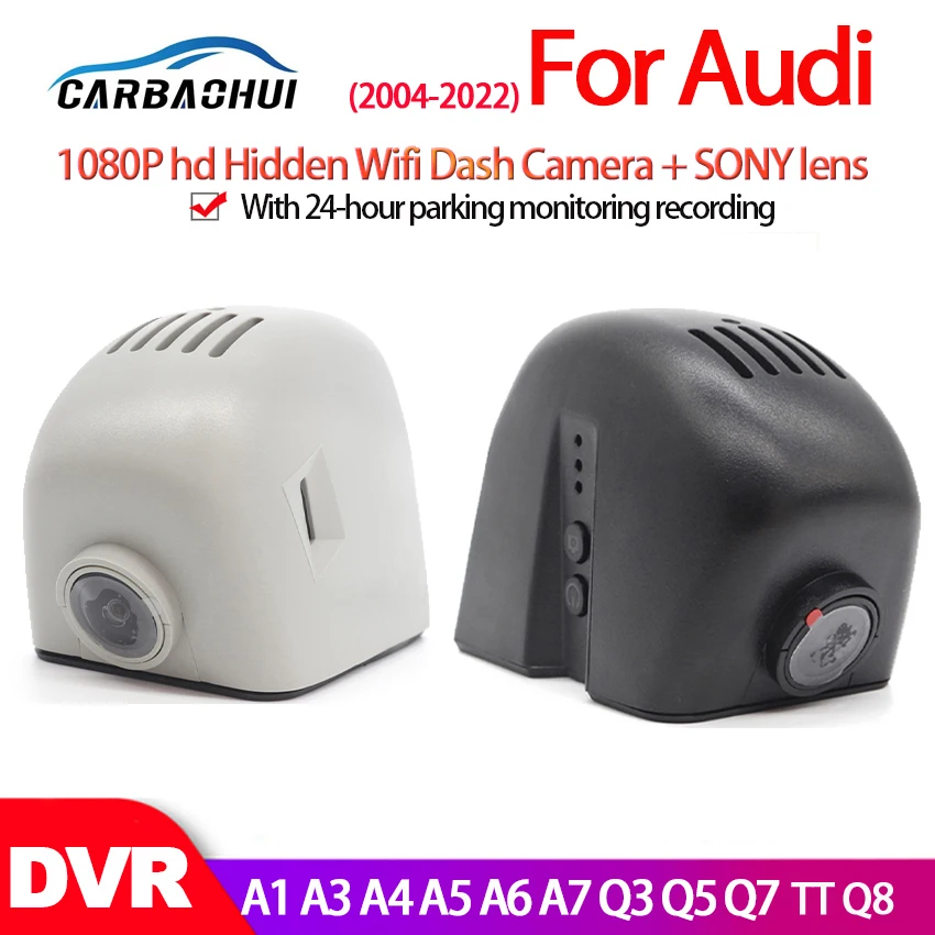 

high quality HD Car DVR Video Recorder Dash Cam Camera For Audi A1 A3 A4 A5 A6 A7 A8 Q3 Q5 Q7 TT A8L 2004-2022 Original DVR