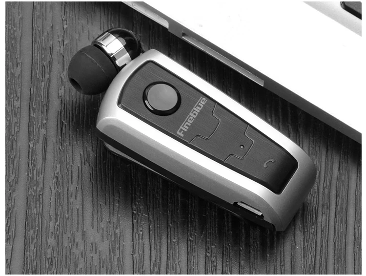 F910 Business Headset | AstroSoar Collar clip Bluetooth Headphones with Retractable | Voice Prompts Call Vibration | astrosoar.com