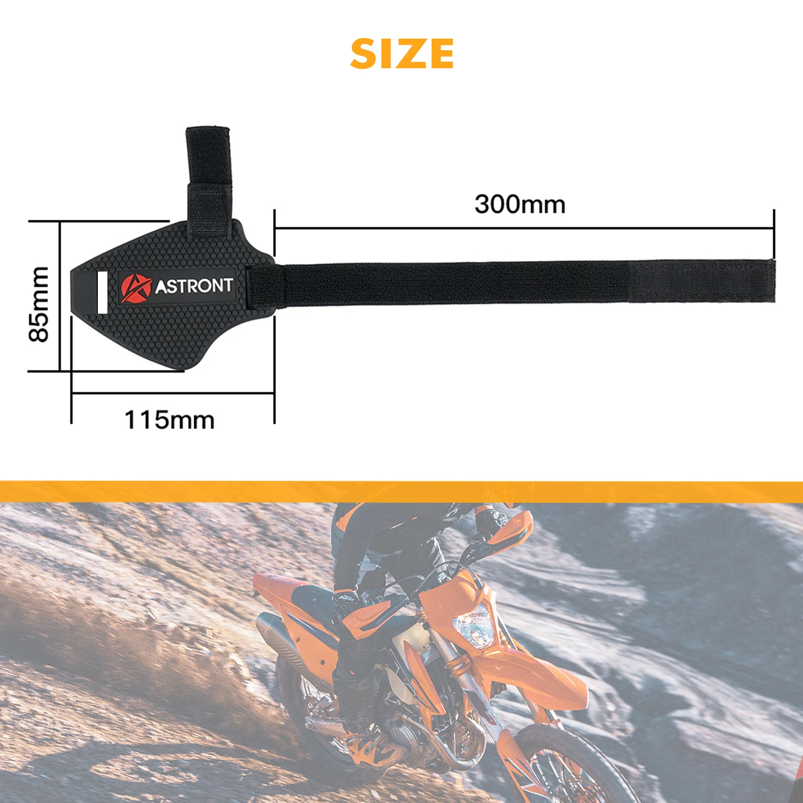 Motorcycle shift pedal cover motorcycle shoe protector motorcycle protective gear 115 X 80mm Adjustable Shifter Cover Boot For BETA RR 300 KTM Husqvarna Honda Yamaha Suzuki Kawasaki