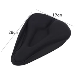 Enhanced 3D Breathable Comfort Bicycle Seat Cushion Cover (Black)