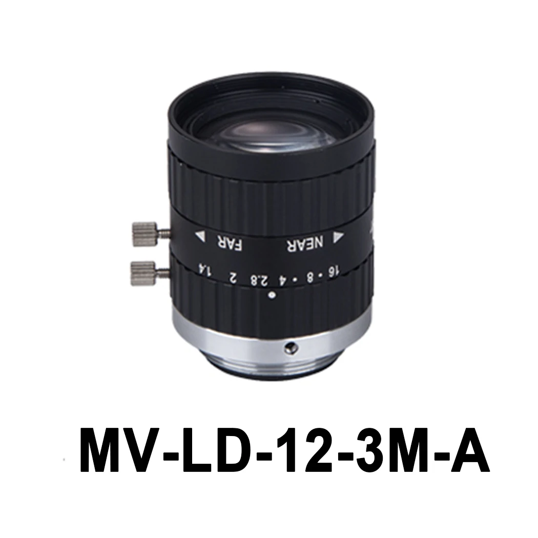 3MP 16mm 2/3 MV-LD-16-3M-A C-마운트 렌즈 비전 검사용 산업용 머신 비전 렌즈