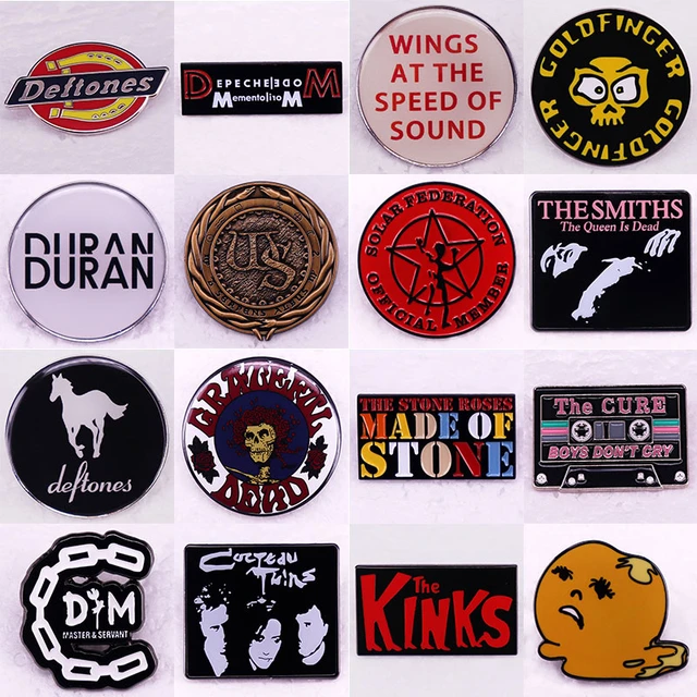 New Rock Band Music Singe Hard Enamel Pin Women's Brooches Lapel Pins for  Backpack Briefcase Badges Fashion Jewelry Accessories - AliExpress