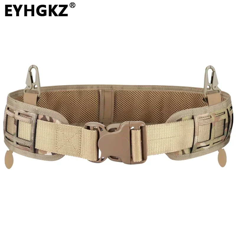 

EYHGKZ Tactical Hunting Combat Belt Quick Release Nylon Sports Accessories Men Women Hiking Travel Outdoor Paintball Equipment