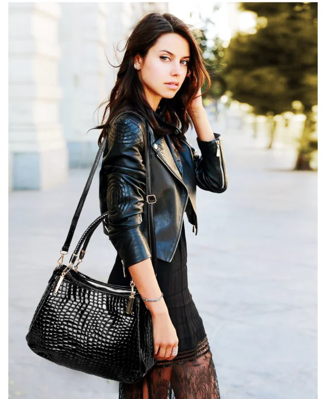 Borsa a tracolla alla moda Nuovo modello sul mercato, autunno e inverno europeo e americano alla moda grande borsa a tracolla per le madri di mezza età_voghion.com