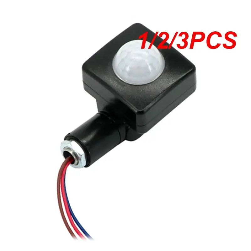 

1/2/3PCS New Adjustable 85-265V IP65 Motion Sensor PIR Switch Ultrathin LED Flood Light PIR Waterproof Outdoor Motion Sensor