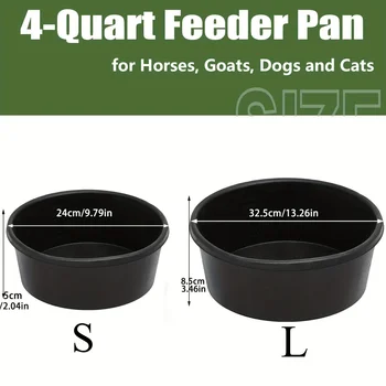 3-Pack Large Feeding Pans 5