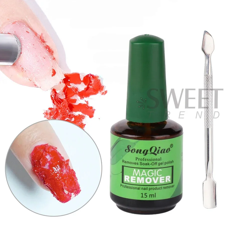 15ml Magic Burst Remover Nail Gel Soak Off Quickly Cleanser Lacquer Polish Degreaser Liquid Professional Easily Manicure Tools 5