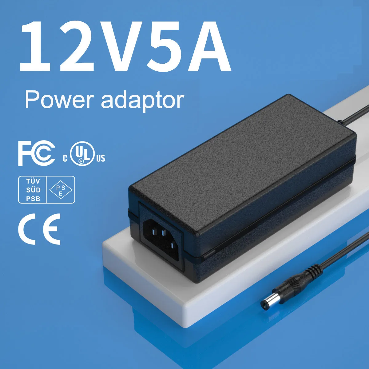 12V 5A Power Supply (DC5.5 x 2.1mm) – Player One Astronomy