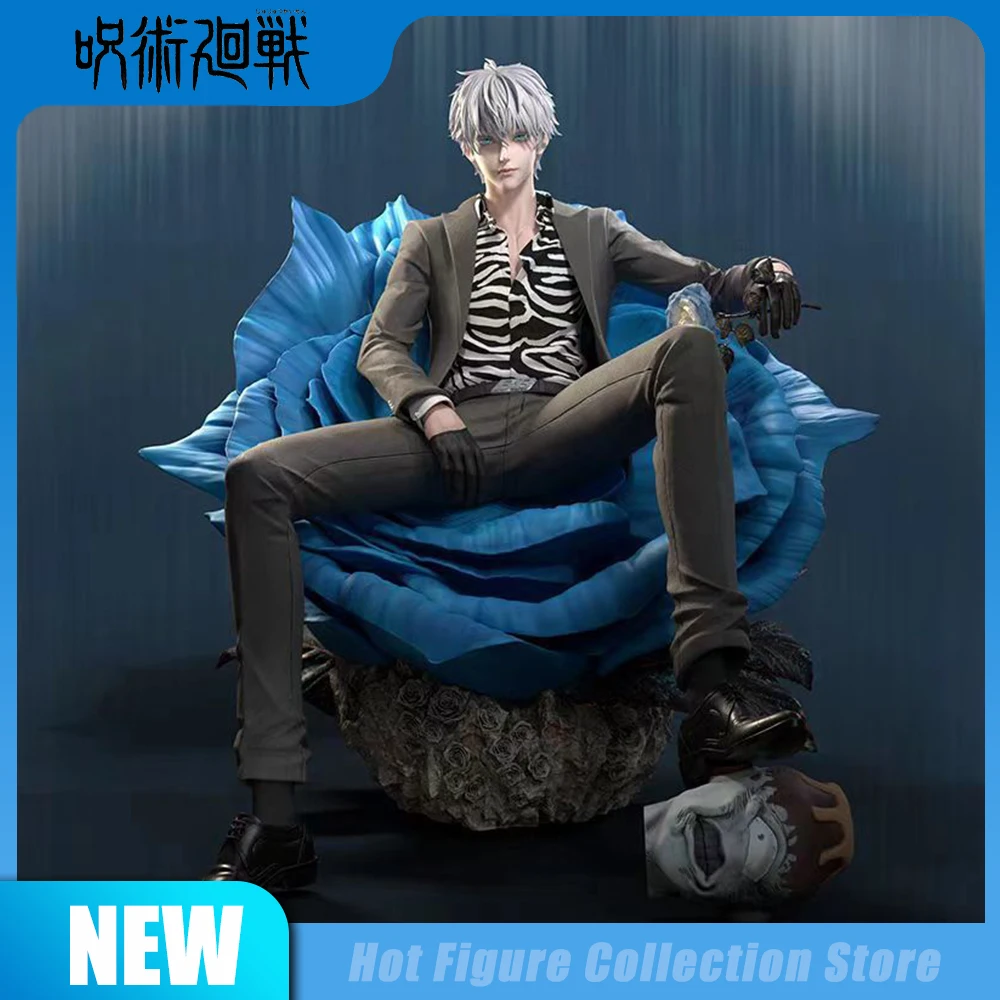 

Jujutsu Kaisen Figure Satoru Gojo Figurine 5t5 Artists Gojo Satoru Action Figures Sitting Position Pvc Model Toys Birthday Gifts