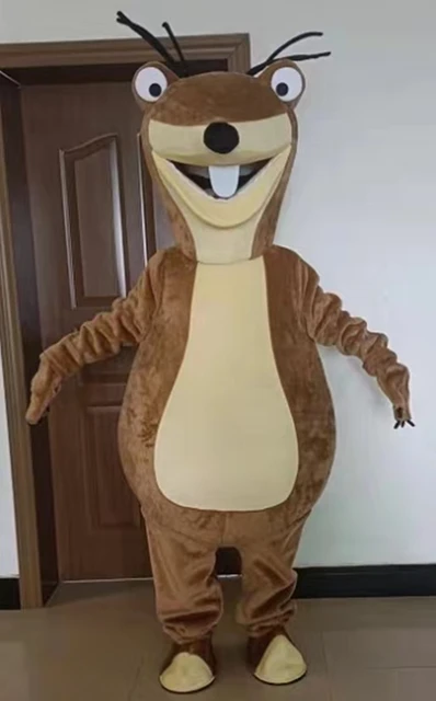 Erwachsene Cosplay Ice Age Sloth Sid Cartoon charakter kostüm Maskottchen  geburtstag Advertis Phantasie Kleid Partei Kostüm Tier karneval - AliExpress