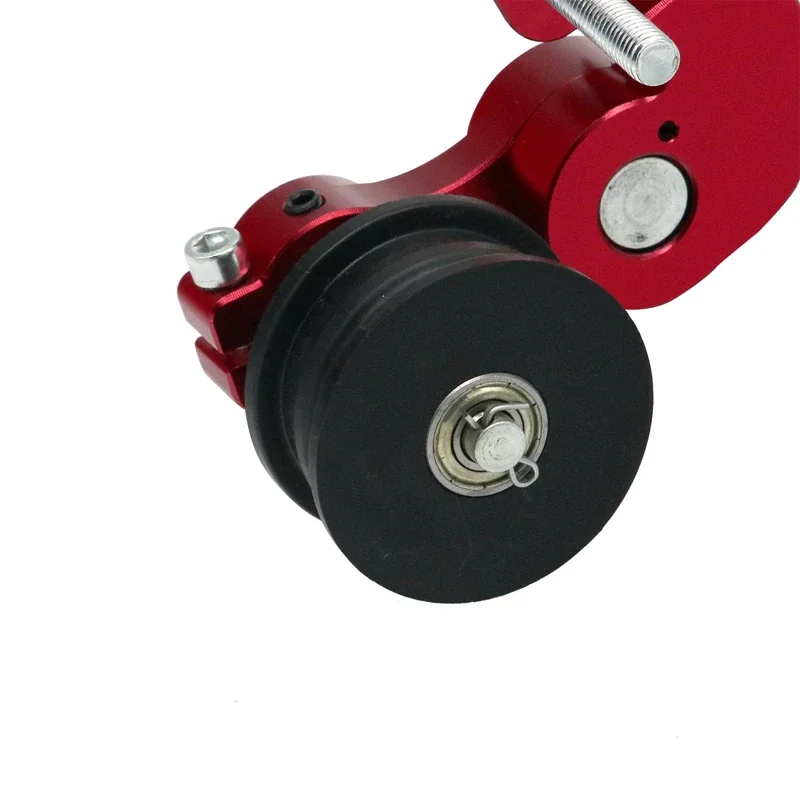 LMoDri Motorcycle CNC Modification Solid Color Chain Tensioner Aluminum Alloy Chain Automatic Adjuster Tensioners