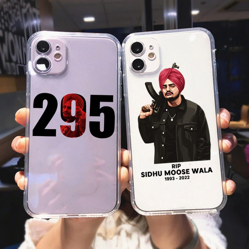 Indian Rapper Sidhu Moose Wala Phone Case for IPhone 11 12 13 X XR XS Pro SE2020 6 6S 7 8 Plus Legend Never Die Case iphone 13 cover