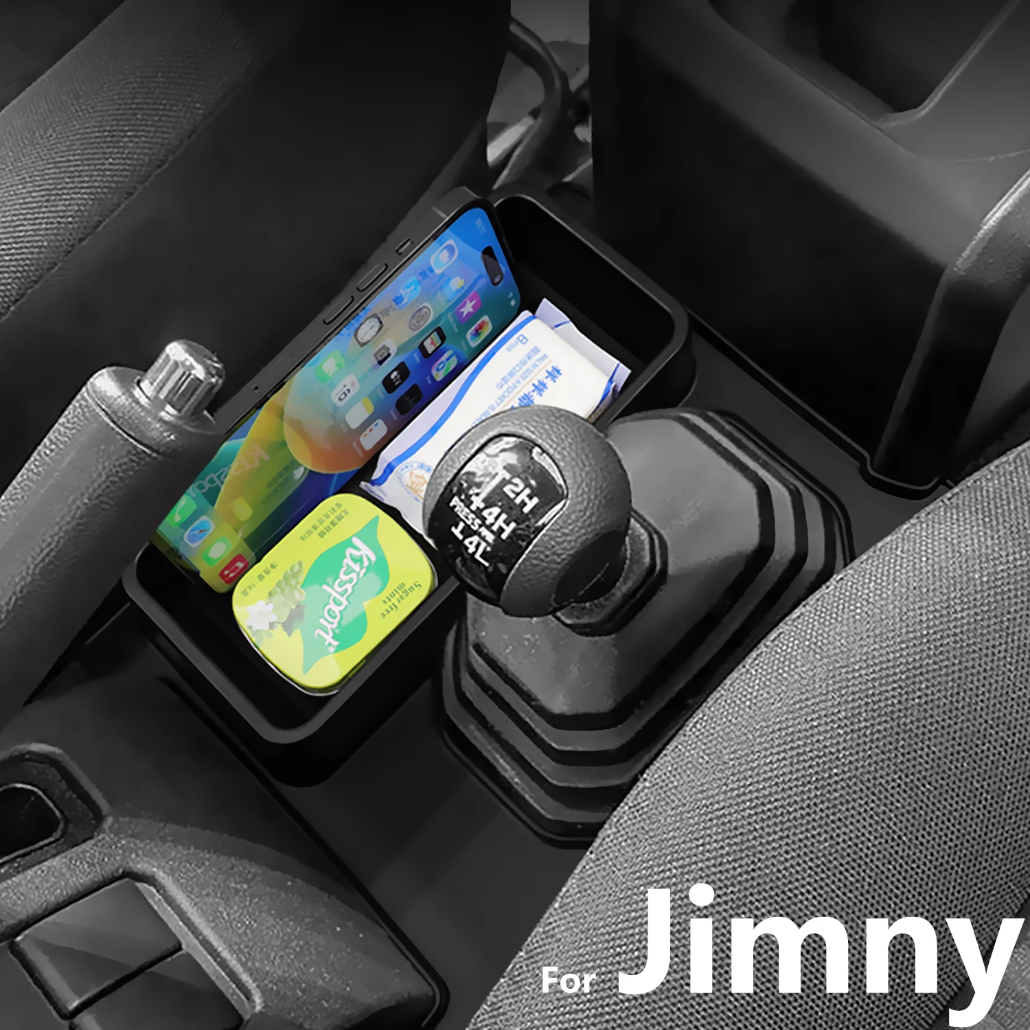 Für Suzuki Jimny JB64 JB74 Mittelkonsole Organizer Fach Getriebe Shifter Lagerung Box Zubehör für Jimny