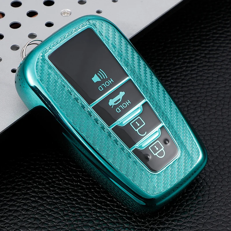 TPU Car Remote Key Case Cover Shell Fob For Toyota Corolla Prius Camry - View #10