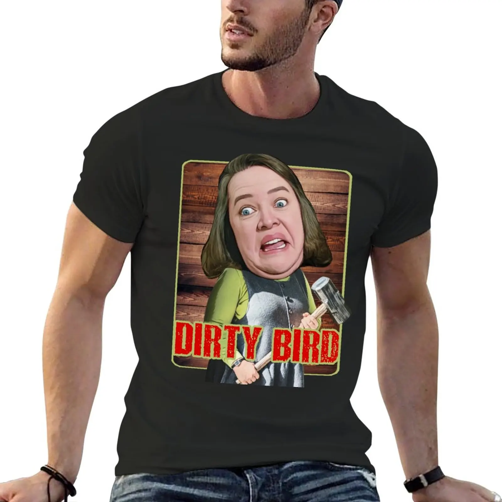 

New Kathy Bates- Misery T-Shirt custom t shirt heavyweight t shirts workout shirts for men