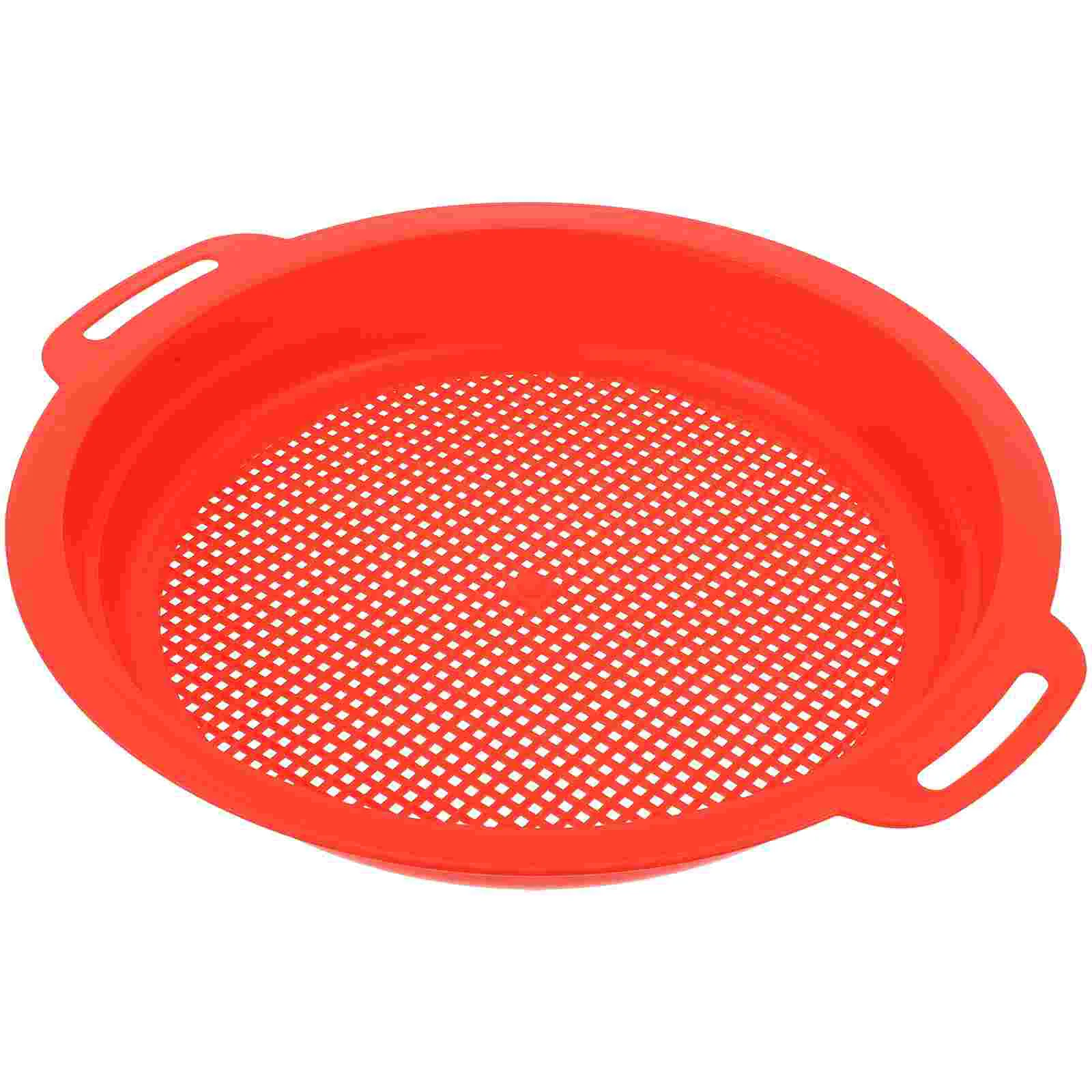 

Kids Sand Sifter Toy Sieves Toys Children Plastic Screen Mesh for The Beach Plaything
