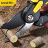 DELI Gardening Pruning Shears 7"Folding Saw Set Fruit Tree Potted Greening Durable Labor-Saving Tools Orchard Garden Pruning 1
