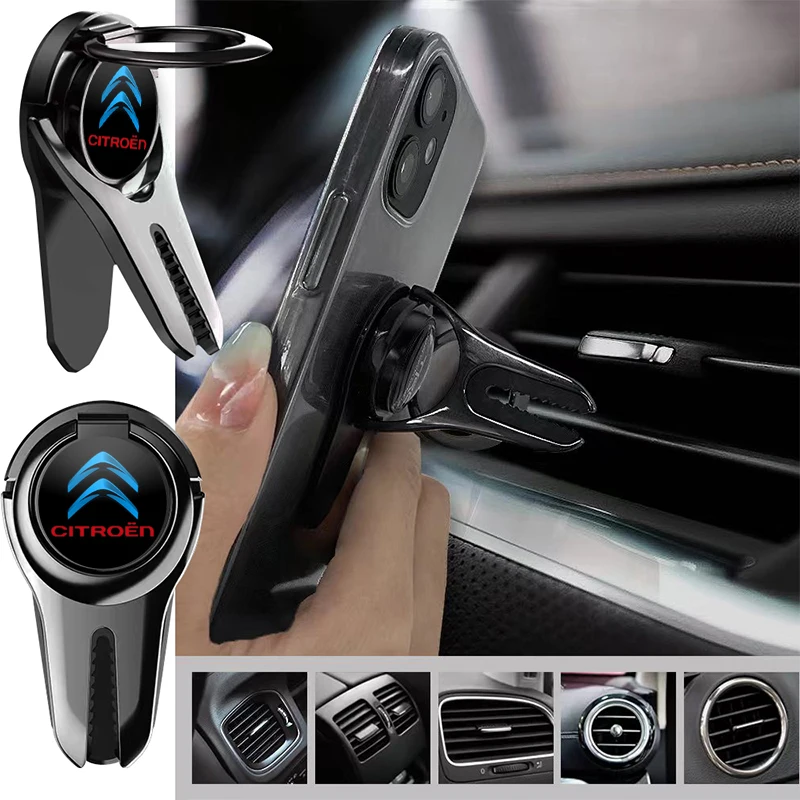 Rotabl Car Phone Holder Finger Ring Mobile Phone Holder For