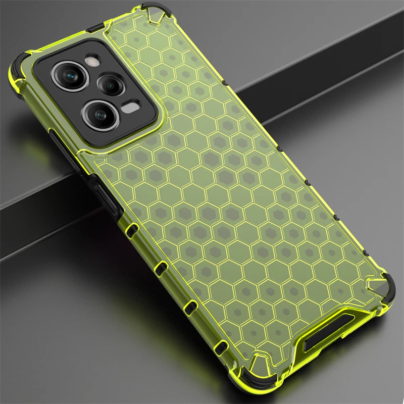 Funda For Xiaomi Redmi 12 Case Xiaomi Redmi 12 4G 5G Cover Cases Armor PC  TPU Shockproof Protective Phone Bumper Xiaomi Redmi 12 - AliExpress