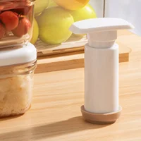 Vacuum Food Storage Container with Removable Drain Plate Fridge Organizer Kitchen Storage Box for Fruit Vegetables Bread Snacks 2