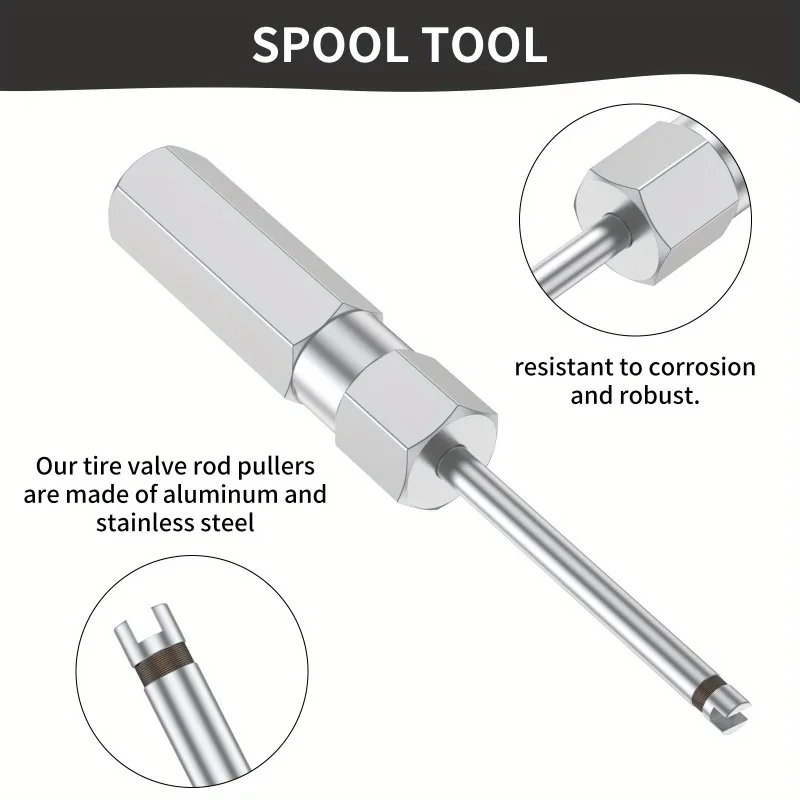 Tire Valve Stem Core Remover Screwdriver 1Pc Car Bike Bicycle Motorcycle Tire Repair Tool Car Accessories