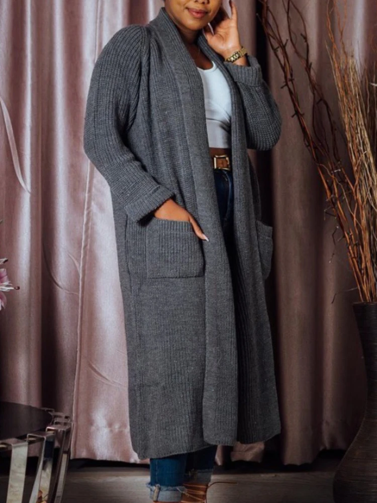Women Sweater Knitted Coat Jacket 