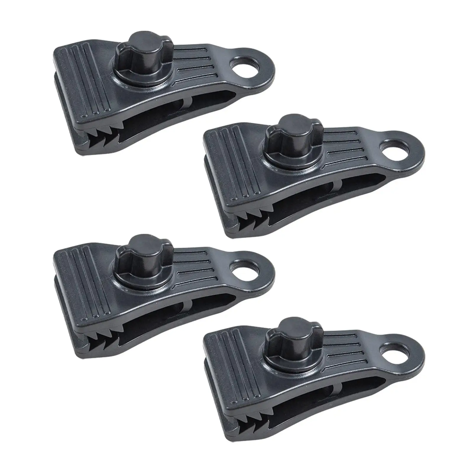 4Pcs Heavy Duty Tarp Clips Canopies Clamps Awning Fixed Clip Reusable Tarp Clamps for Boat Covers Outdoor Camping Tents Tarps