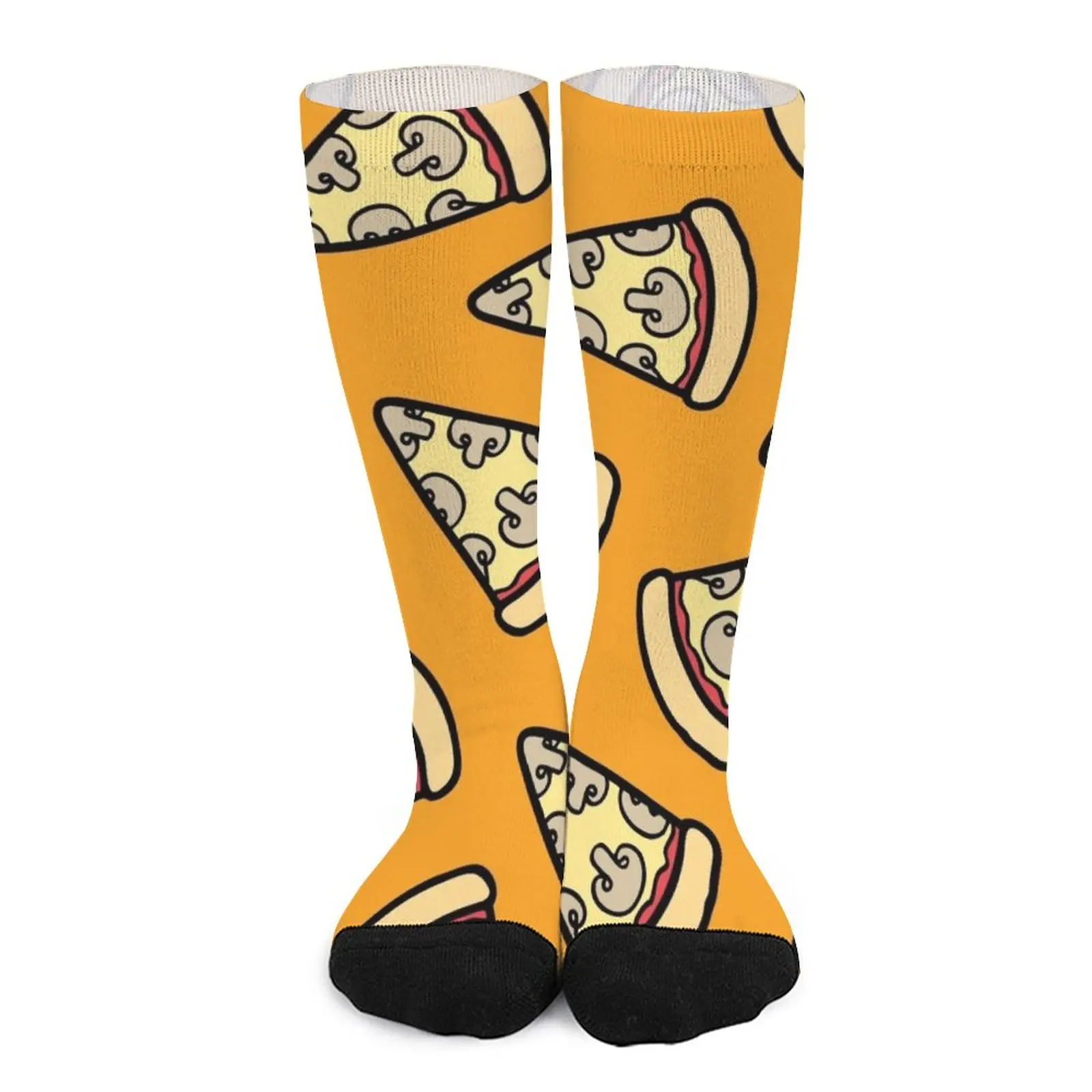 Mushroom Pizza Pattern Socks happy socks men Socks set socks funny funny socks for Women