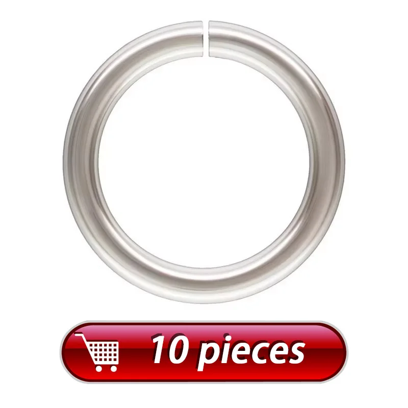 LUTER 1000pz Anelli di Salto Aperti Connettori O-Ring in Metallo