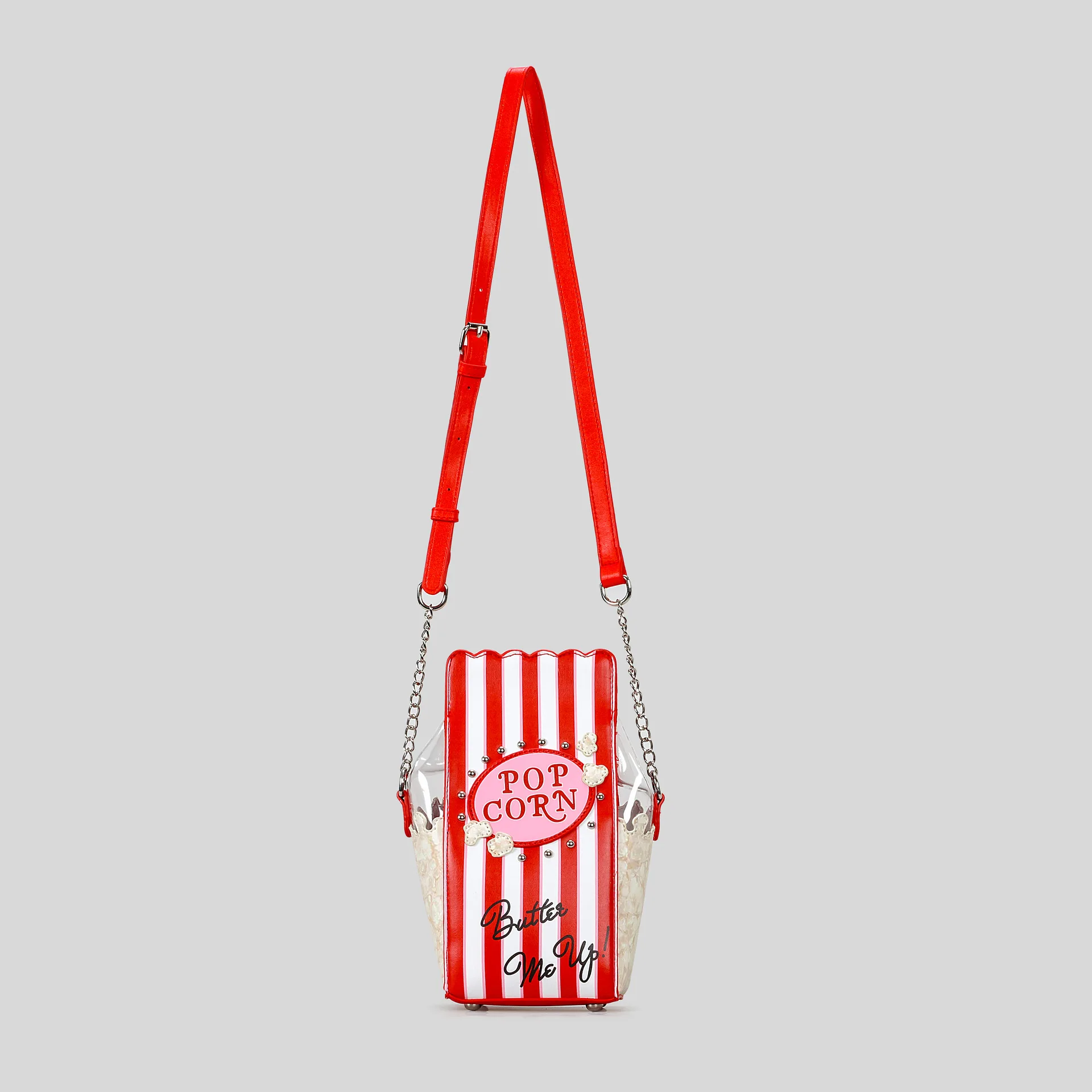 Creative Popcorn Bucket Designer Crossbody Bag for Women Funny Cute Shoulder Bags for Girls Novalty Small Female Phone Purses