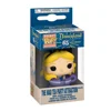 FUNKO POP Keychains Alice in Wonderland Cartoon Cute Creative Tea Cup Design Doll Pendant Peripherals Keychain Kid Holiday Gift 3