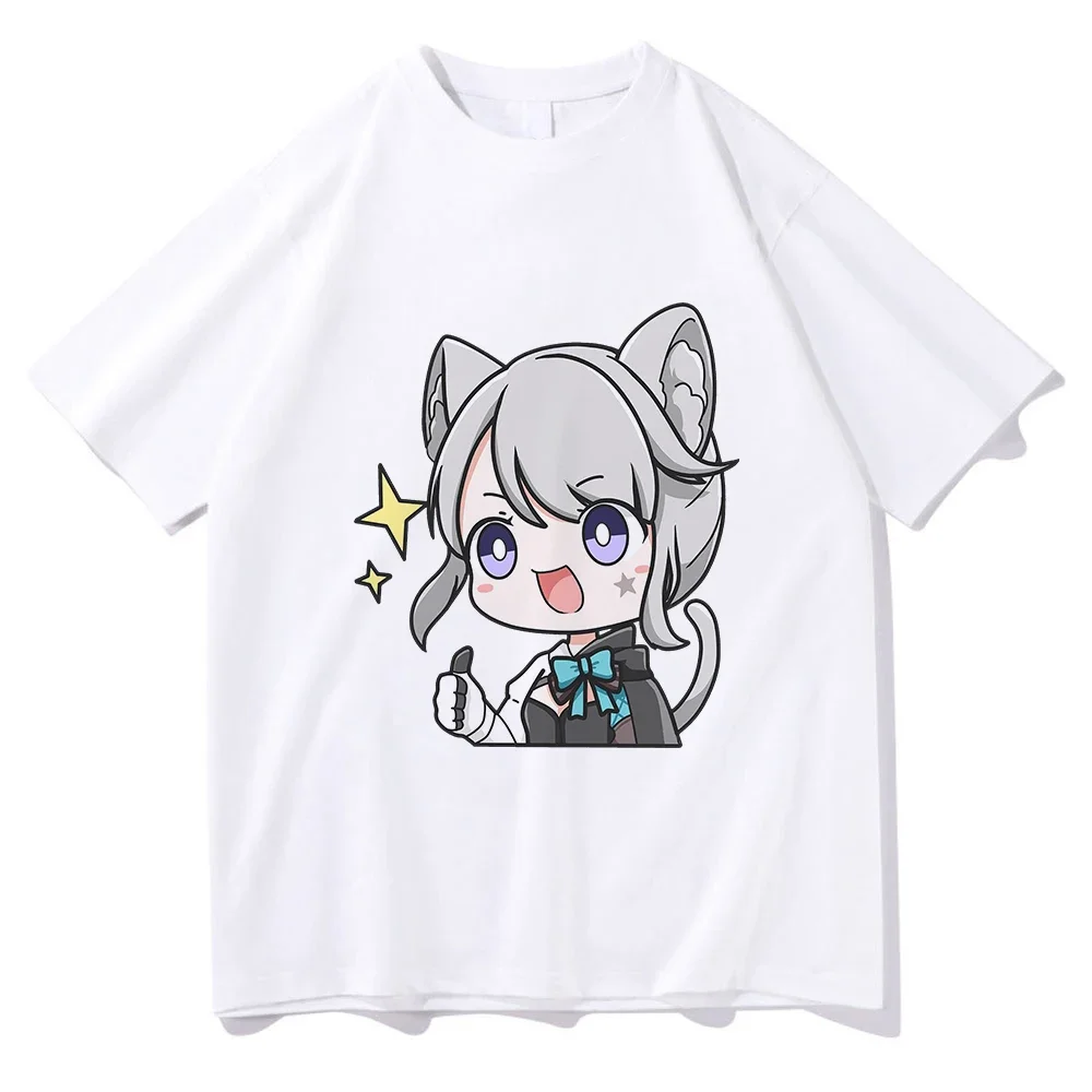 Genshin Impact Lynette Print Women T-shirt Harajuku Summer Aesthetic Unisex T Shirt Kawaii Anime Cartoon Casual Y2k Clothes Tops 2