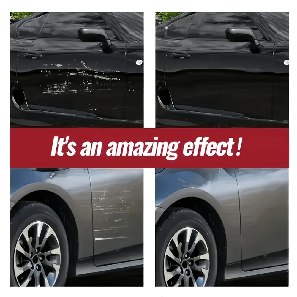 Crema riparatrice antigraffio per auto - Adatta a tutti i veicoli, camion e motocicli - Rimuove graffi e segni di turbolenza, veloce ed facile - Image 6