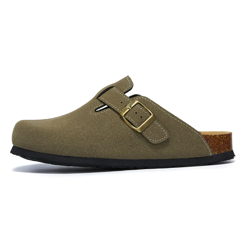 35~45 Women's Slippers Fashion 2025 Brand Unisex Classic Buckle