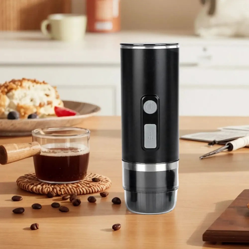 3-in-1 Portable Italian Espresso Machine Fast Charge Travel Coffee Maker Fit for Nespresso Dolce Gust Capsule/Powder for Camping 5